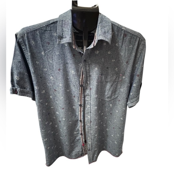 Best in Show by Tranquility Mayhem bulldog Button Down L - Picture 1 of 8